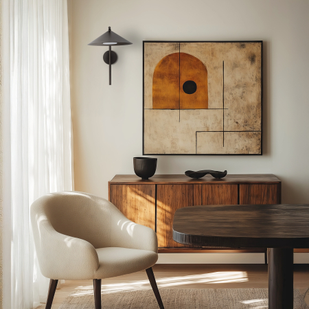 Aplica LUME GX 53 max 11W LED Brun 32 cm [1]