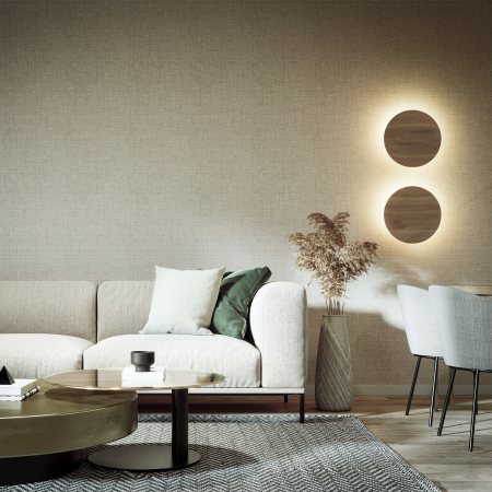 Aplica LUNA G9 4 x max 8W LED Stejar, Negru 40 cm [2]