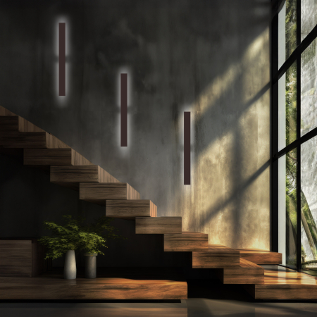 Aplica NAVI  2 x max 8W LED Brun 8 cm [1]