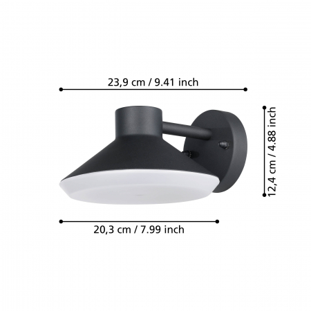 Aplica exterior NINNARELLA GU10 1X4, 6W [2]