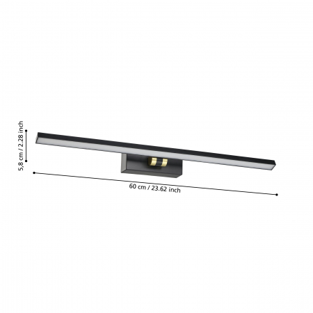 Aplica baie VERDELLO LED 5W lumina reglabila [4]