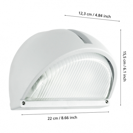 Aplica exterior ONJA E27 1X40W [2]