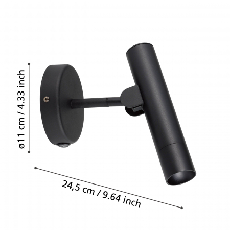 Aplica ALMUDAINA LED 1X5W lumina calda [5]
