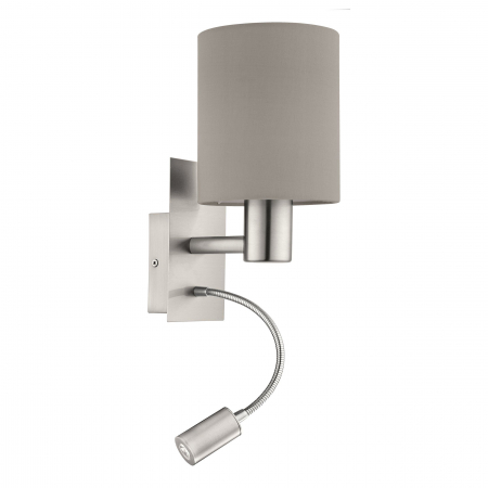 Aplica PASTERI E27, LED 1X40W, 3.8W lumina calda