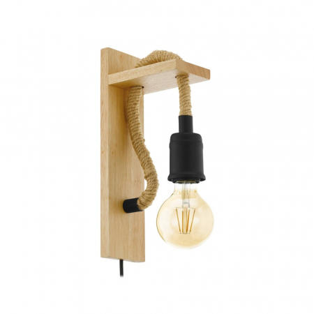 Aplice si plafoniere - Aplica RAMPSIDE E27 1x28W 30 cm intrerupator pe cablu