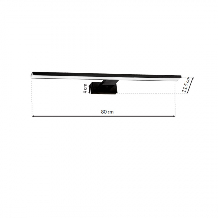 Aplica baie SHINE LED 15W lumina neutra 80 cm IP44 [1]