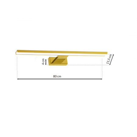 Aplica baie SHINE LED 15W LED lumina neutra [6]