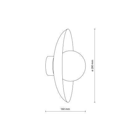 Aplica SLATE G9 LED MAX 8W max 8W LED Brun 16 cm [4]