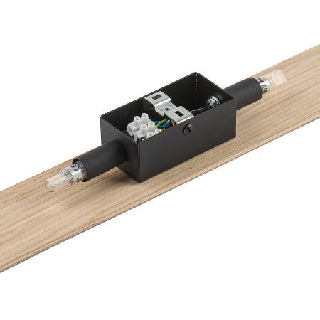 Aplica TAVOLA G9 2 x max 8W LED Stejar, Negru 8 cm [3]