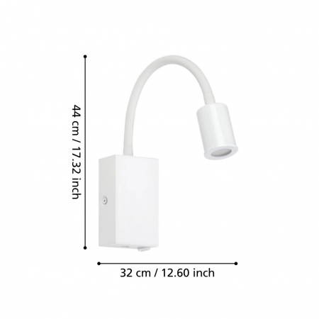 Aplica TAZZOLI LED 3,8W lumina calda [2]