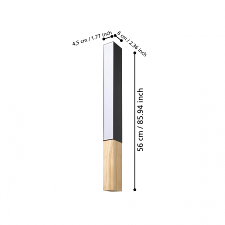 Aplica TUDONS LED 1X12W lumina calda [2]