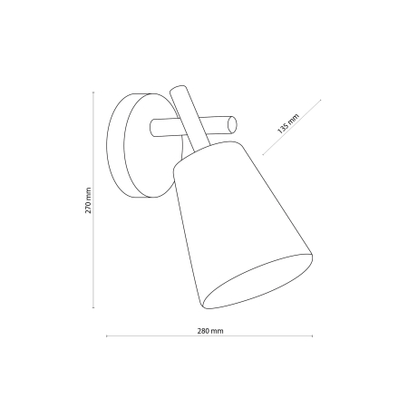 Aplica VAIO E27 1 x max 15W LED Alb, Pin 28 cm [3]