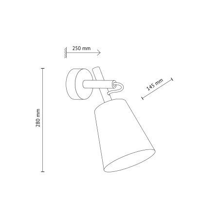 Aplica VAIO E27 max 15W LED Sabia, Pine 23 cm [9]