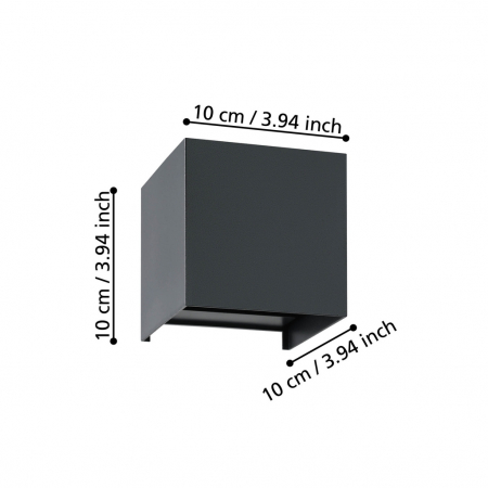 Aplica VALMONTONE LED 2X1,5W lumina calda [3]