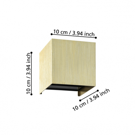 Aplica VALMONTONE LED 2X1,5W lumina calda [2]