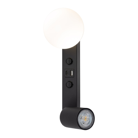 Aplica Vox GU10, G9 2 x max 8W LED, max 10W LED Negru 35 cm [4]