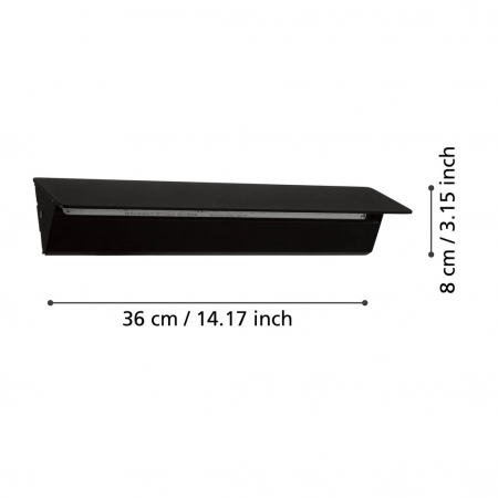 Aplica ZUBIALDE LED 12W lumina calda [2]