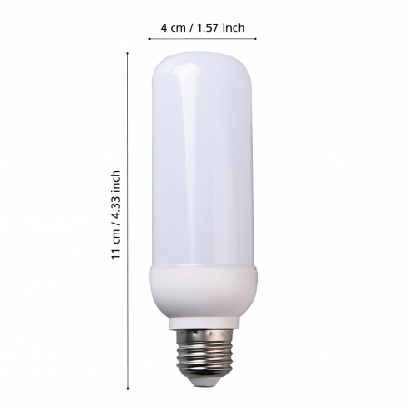 Bec LEDE27 E27 1X3W lumina calda [2]