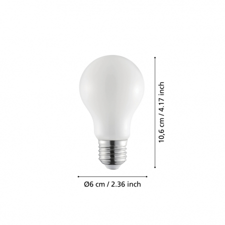 Bec LEDE27 E27 1X4,5W lumina calda [2]