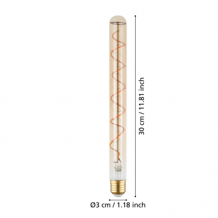 Bec LEDE27 E27 1X4W lumina calda [2]