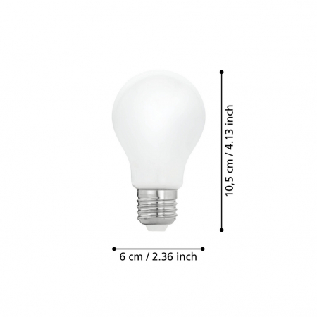 Bec LEDE27 E27 1X4W lumina calda [3]