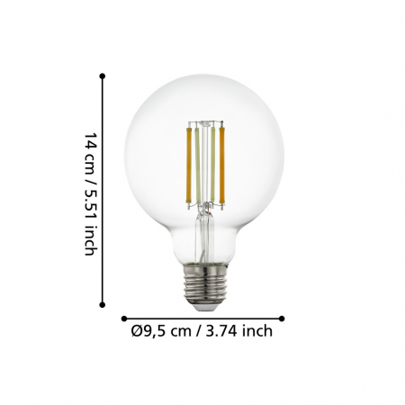Bec LEDE27 E27 1X6W lumina reglabila [2]