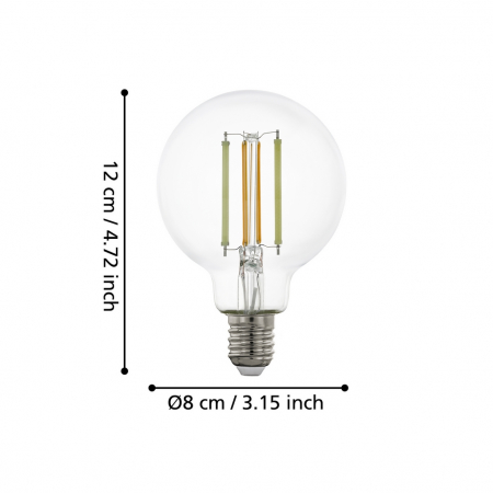 Bec LEDE27 E27 1X6W lumina reglabila [3]