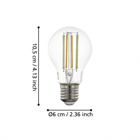 Bec LEDE27 E27 1X6W lumina reglabila [2]