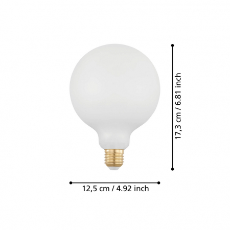Bec LEDE27 E27 1X7,5W lumina calda [3]