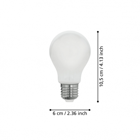 Bec LEDE27 E27 1X7W lumina calda [1]