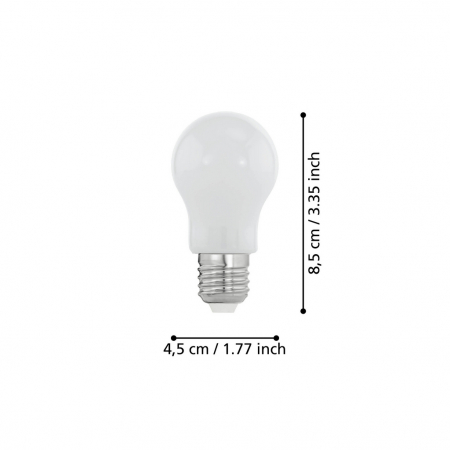 Bec LEDE27 E27 1X7W lumina calda [2]