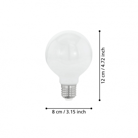 Bec LEDE27 E27 1X7W lumina calda [2]