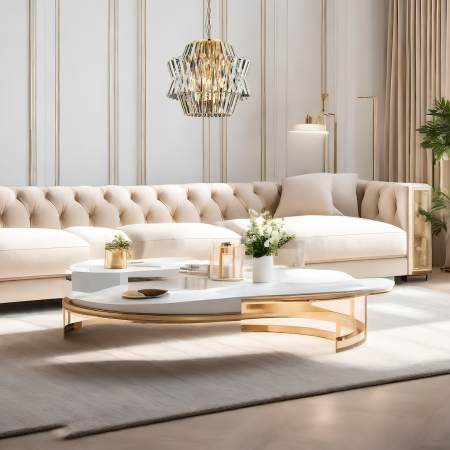 Candelabru Crown, auriu, 12XE14 [3]