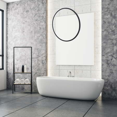 Pendul baie SATURNO LED 28W lumina neutra 50 cm IP44 [2]