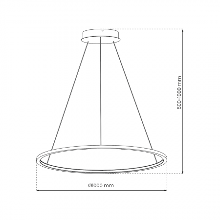 Pendul baie SATURNO LED 57W LED lumina neutra [4]