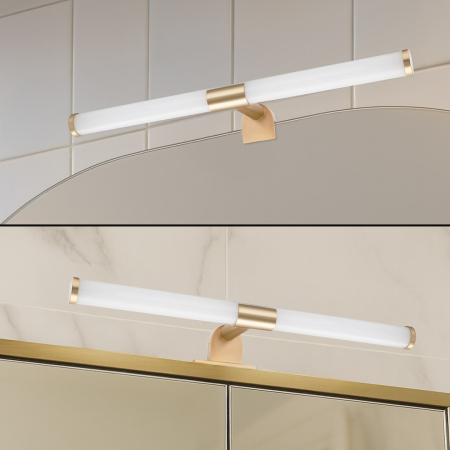 Lampă de perete pentru baie APA auriu 6W LED [3]