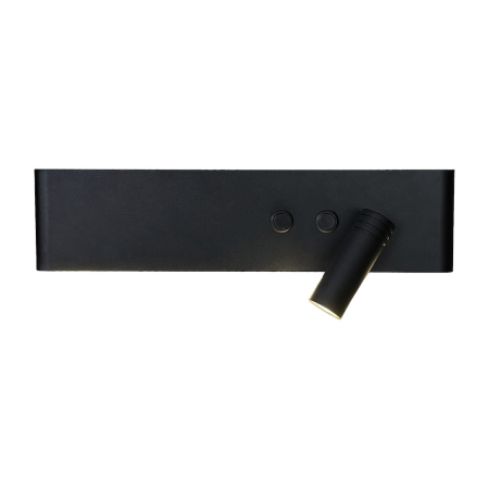 Aplice si plafoniere - Lampă de perete Resort Negru dreapta 10W + 3W LED 4000K