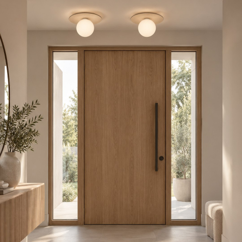 Lampă de tavan Carter 1xE14 Albă [2]