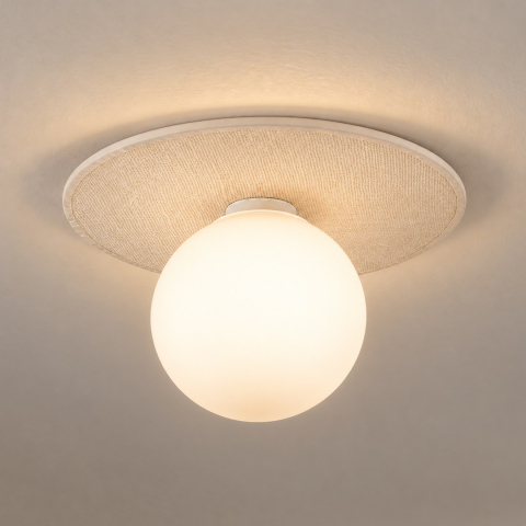 Lămpi de tavan - Lampă de tavan Carter 1xE14 Albă