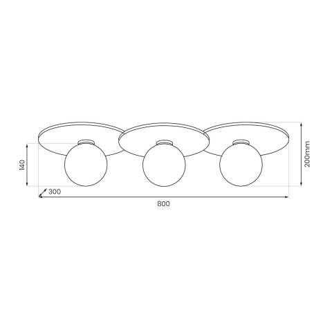 Lampă de tavan Carter 3xE14 Albă + Natural [9]