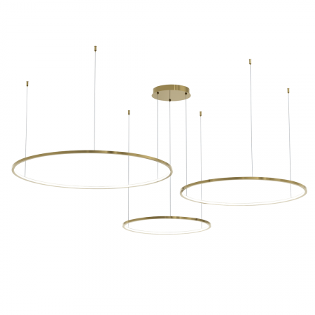 Lustre si pendule - Lustra SATURNO LED 100W lumina neutra 180 cm