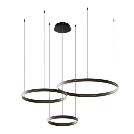 Lustre si pendule - Lustra GRAVITY LED 108W lumina neutra 120 cm