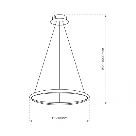 Pendul HOOP LED 27W LED lumina neutra [5]