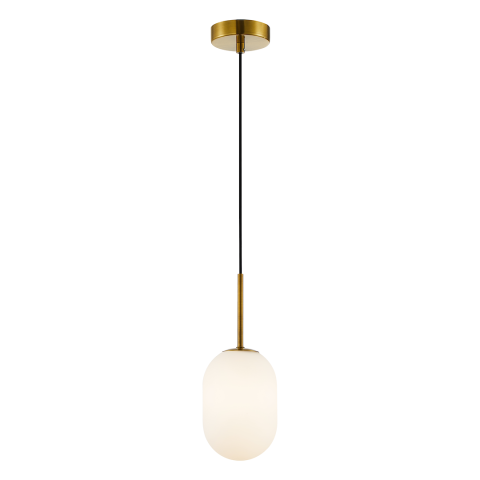 Iluminat interior - Lampă suspendată Alias 1xG9 12 cm auriu
