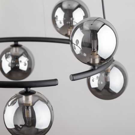 Lampa suspendata ANABELLE G9 8 x max 8W LED Negru 62 cm [3]