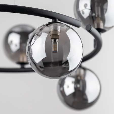 Lampa suspendata ANABELLE G9 8 x max 8W LED Negru 62 cm [2]