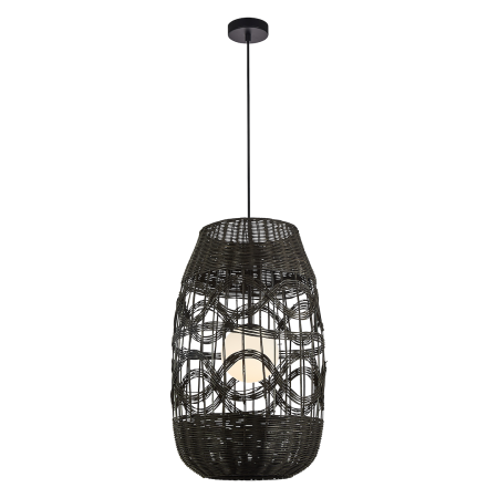 Lustre si pendule - Lampa suspendata Arona Negru 1xE14 fi 400