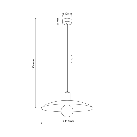 Lampa suspendata ASTRA E27 max 15W LED  41 cm [5]