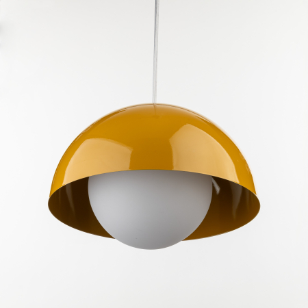 Lampa suspendata BONO E27 1 x max 15W LED Ocru 27 cm [6]