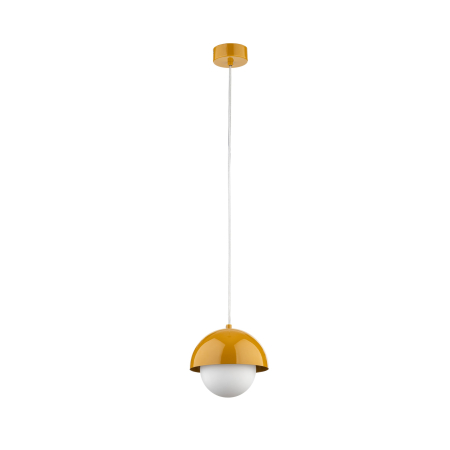 Lustre si pendule - Lampa suspendata BONO G9 1 x max 8W LED Ocru 17 cm